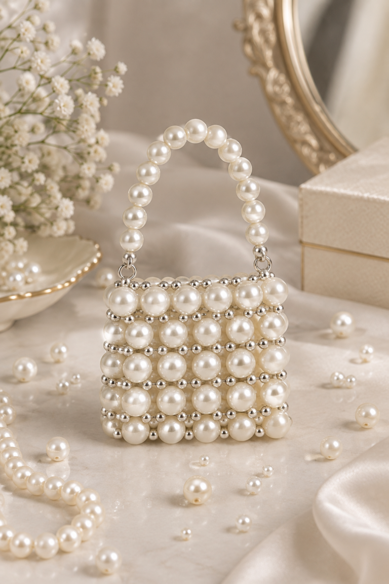 Mini pearl bag