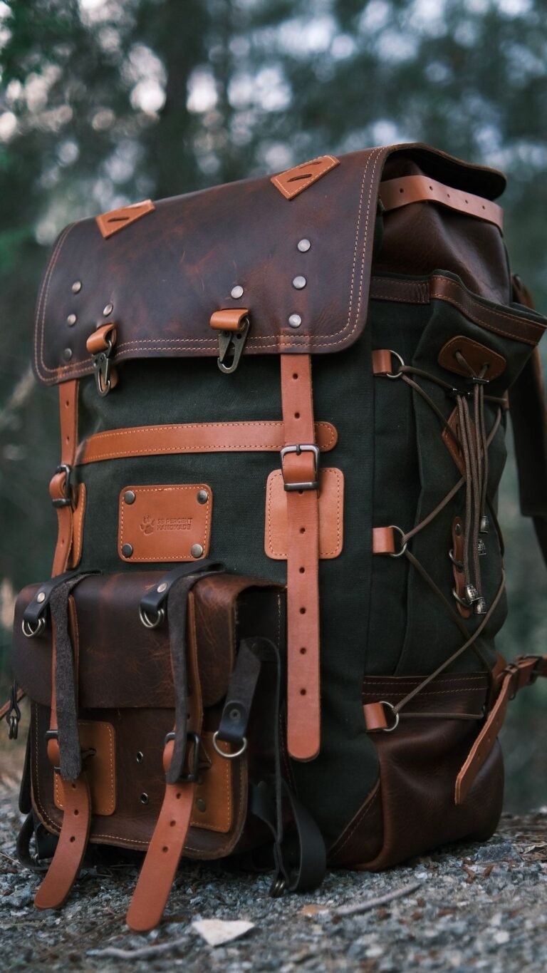 Voyager Leather Backpack