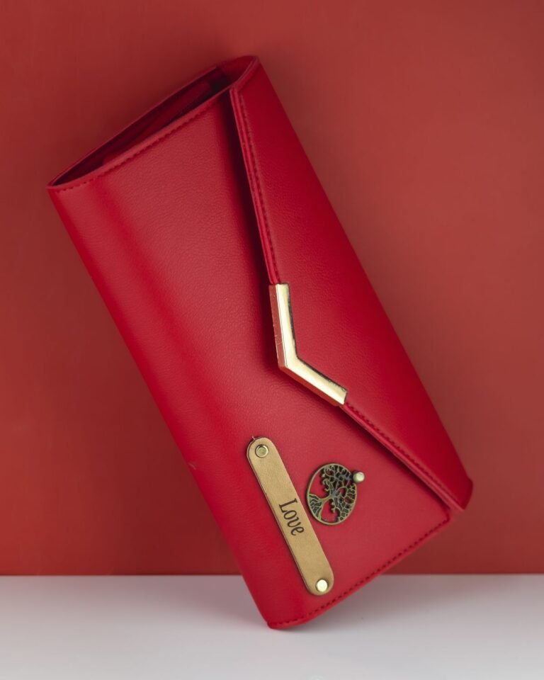 Rouge Envelope Clutch