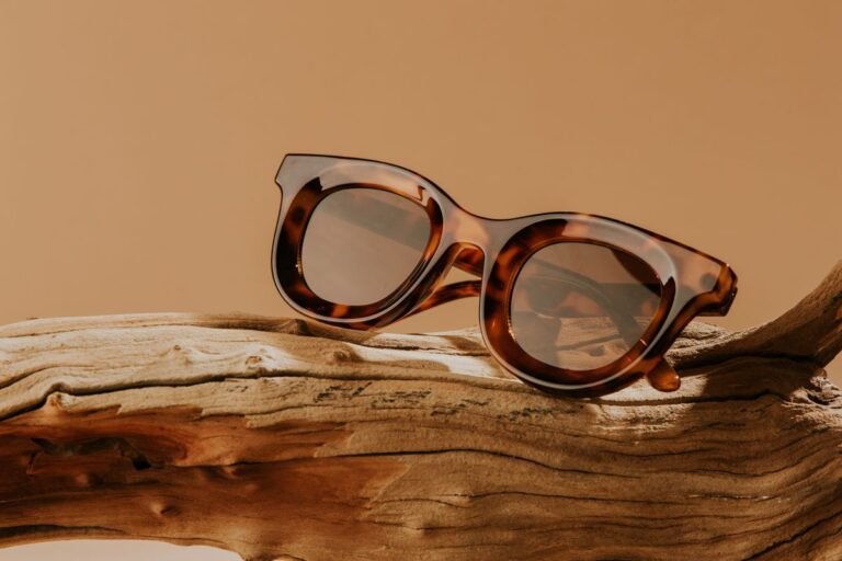 Tortoise Round Sunglasses