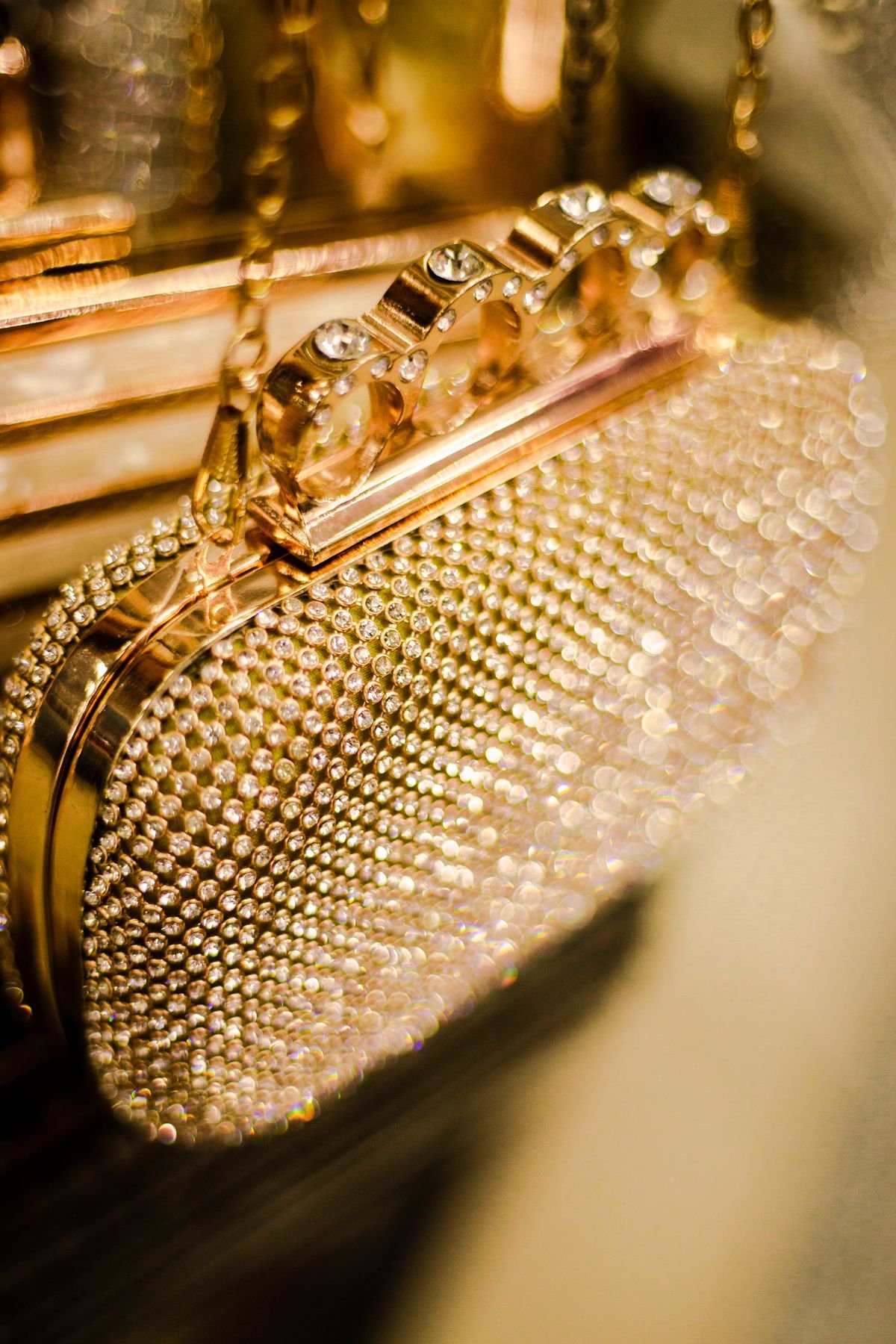 Celeste Beaded Clutch